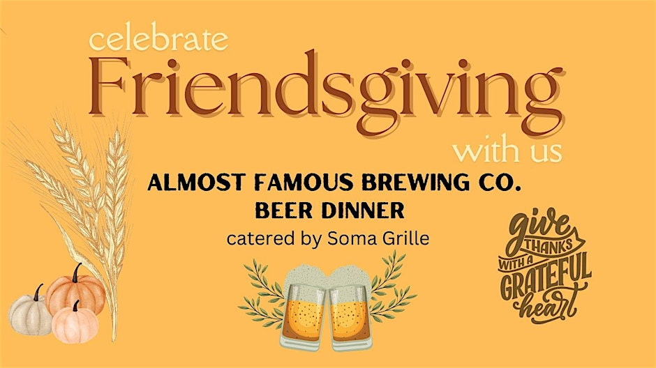 Beer Dinner Friendsgiving Event